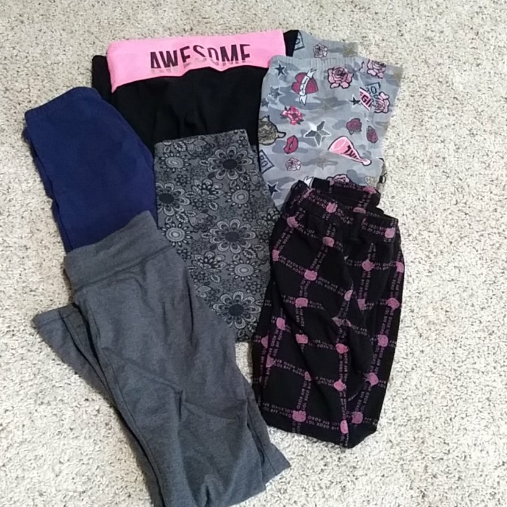 Lot of girls 7/8 leggings